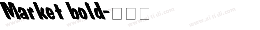 Market bold字体转换